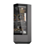 ⁦كيس Darkflash DY460 ATX PC Case Dual-Chamber 4 ARGB Fans⁩ - الصورة ⁦9⁩