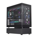 GameMax N80 ATX Mid Tower 6 ARGB Fans Tempered Glass Black
