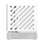 GameMax N80 ATX Mid Tower 6 ARGB Fans Tempered Glass White