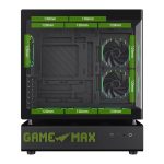 GameMax N90 ATX Mid Tower 6 ARGB Fans Tempered Glass Black