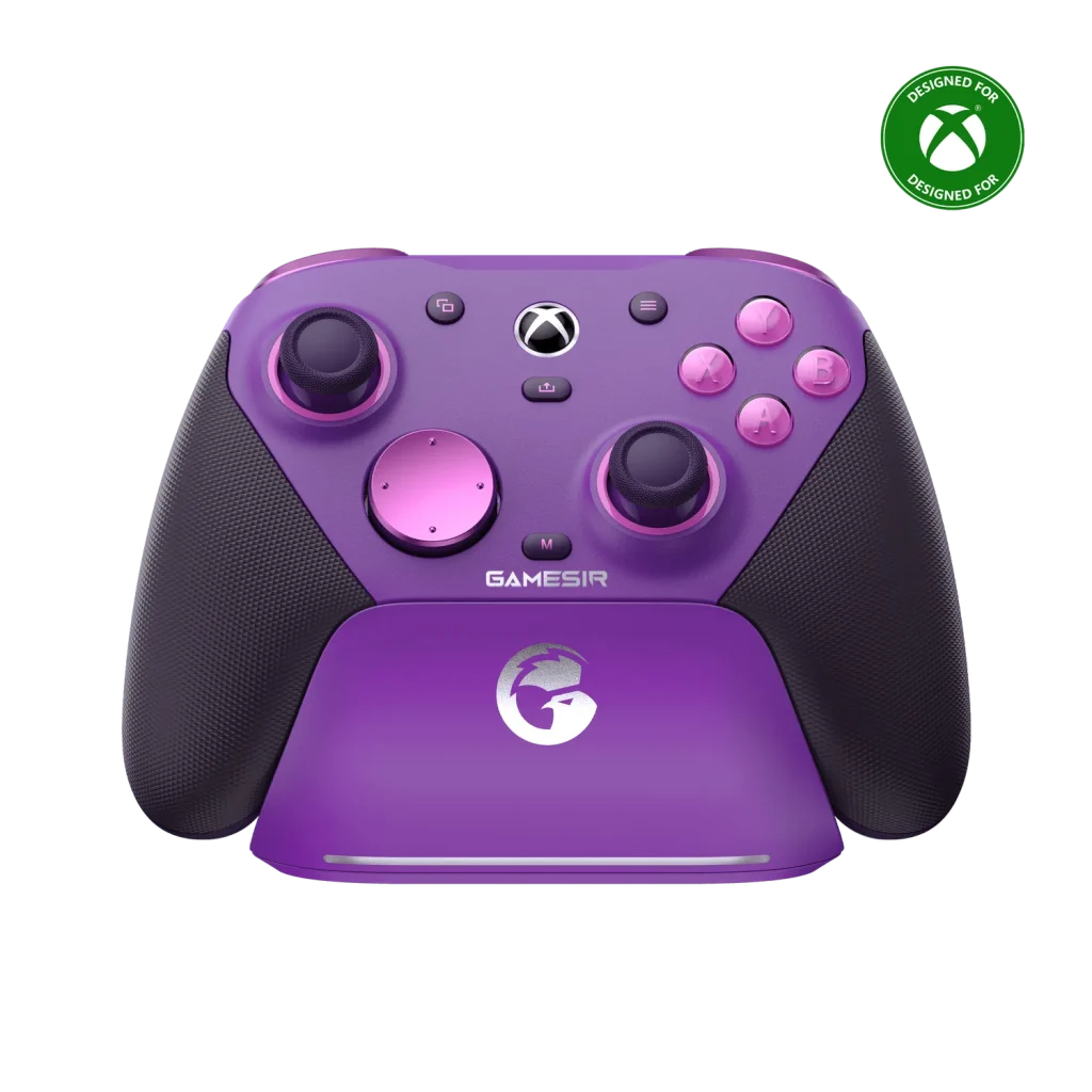 GameSir G7 Pro Plum Purple Tri-Mode Xbox / PC / Mobile Wireless Controller with TMR Sticks