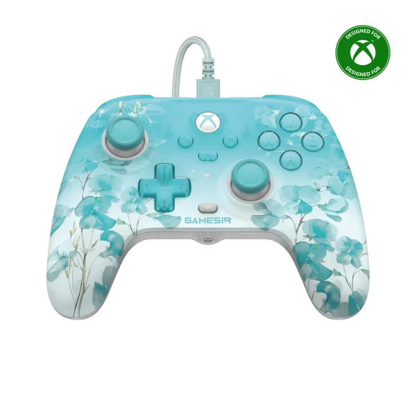 GameSir T7 Pro Floral Wired Controller for Xbox Series X|S / PC / Steam with Hall Effect