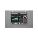 LG 27BQ70QC-S 27 inch QHD Libero Monitor with Detachable Full HD Webcam