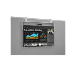 LG 27BQ70QC-S 27 inch QHD Libero Monitor with Detachable Full HD Webcam