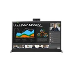 LG 27BQ70QC-S 27 inch QHD Libero Monitor with Detachable Full HD Webcam