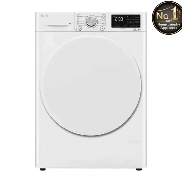 LG Dryer 9kg Energy Saving Capable Drying Dual Inverter