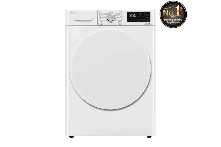 LG Dryer 9kg Energy Saving Capable Drying Dual Inverter