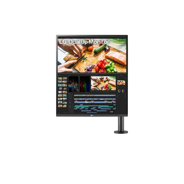 LG DualUp 28MQ780-B 27.6-inch SDQHD Nano IPS Monitor with Ergo Stand and USB Type-C