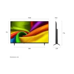 LG NANO 4K UHD AI NU84 55 inch Smart TV 2026