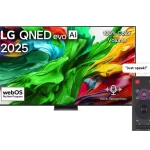LG QNED evo AI QNED86 MiniLED 4K 120Hz Smart TV AI Magic remote webOS25 2025