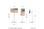 LG StanbyME 27 inch Rollable Smart TV 27ART10AKPL