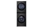 LG WashTower 25kg Washer 20kg Dryer Black Steel WT2520BRK