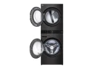 LG WashTower 25kg Washer 20kg Dryer Black Steel WT2520BRK
