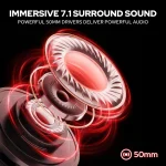 Redragon Nyx Pro H891 Wireless Gaming Headset 7.1 Tri-Mode