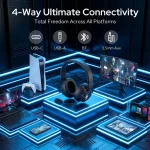 Redragon Spectra Pro H889 Wireless Gaming Headset 7.1 Surround