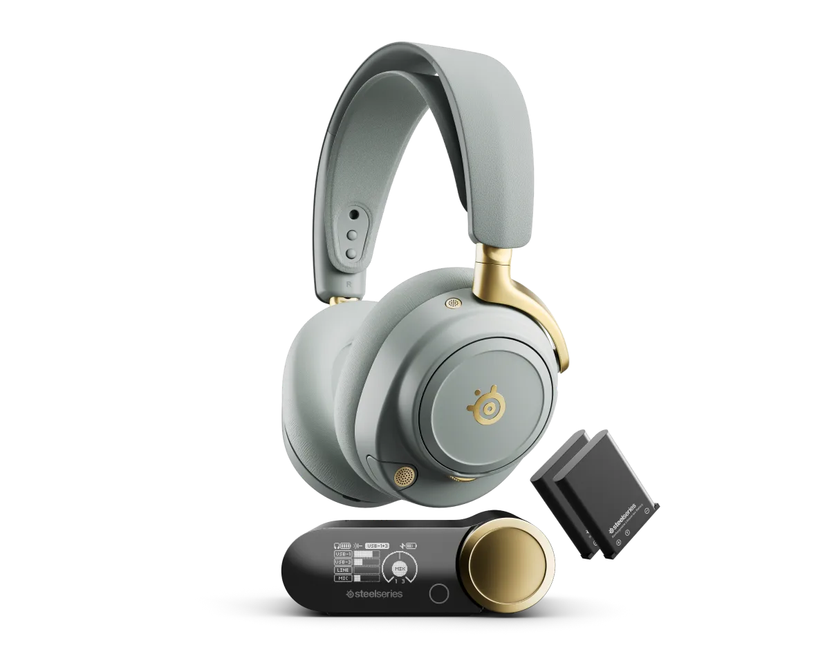 SteelSeries-Arctis-Nova-Elite-Sage-Gold-1 SteelSeries Arctis Nova Elite Sage Gold Wireless Gaming Headset