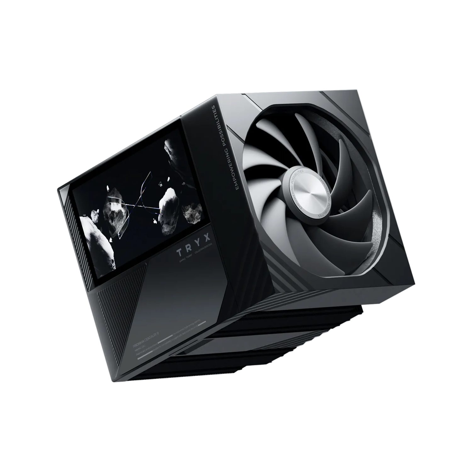 TRYX TURRIS 620 CPU Air Cooler 5 inch IPS Display Dual-Tower 280W TDP Black 1 TRYX TURRIS 620 CPU Air Cooler 5 inch IPS Display Dual-Tower 280W TDP Black