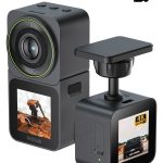 كاميرا مراقبة السيارة Botslab Dash Cam V9H 4K UHD بشاشة مزدوجة ورؤية ليلية
