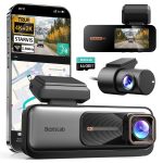 كاميرا مراقبة السيارة Botslab G980H Pro قناتين 4K أمامية + 2K خلفية مع GPS