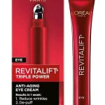 LOREAL EYE CREAM REVITALIFT TRIPLE POWER ANT-AGING USA 15 ML