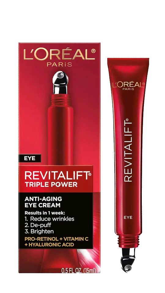 LOREAL EYE CREAM REVITALIFT TRIPLE POWER ANT-AGING USA 15 ML LOREAL EYE CREAM REVITALIFT TRIPLE POWER ANT-AGING USA 15 ML