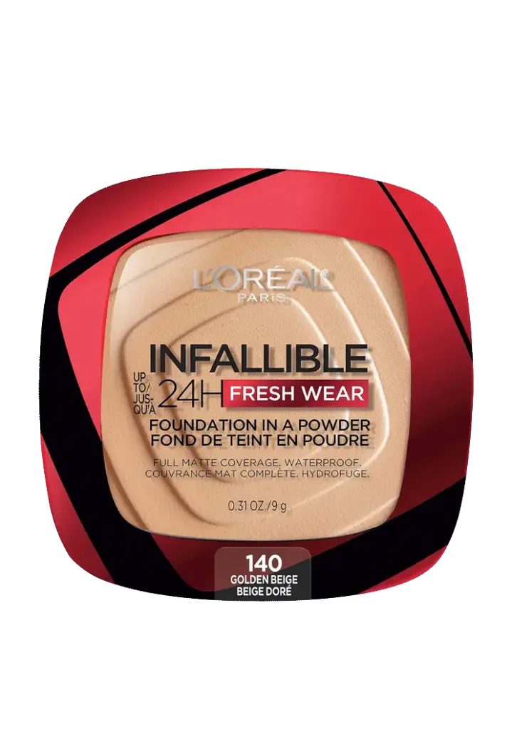LOREAL POWDER INFALLIBLE 24H FRESH WEAR 140 GOLDEN BEIGE