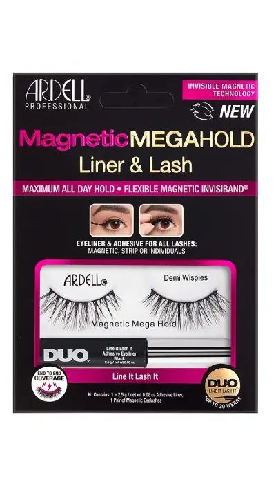 ARDELL EYELASHES MAGNETIC MEGAHOLD DEMI WISIPES