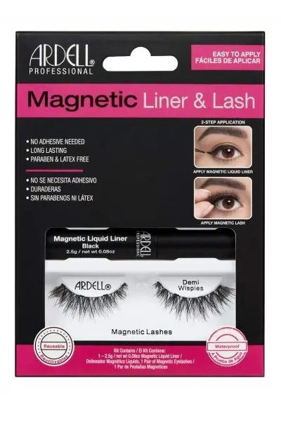 ARDELL EYELASHES & LINER MAGNETIC DEMI WISIPES