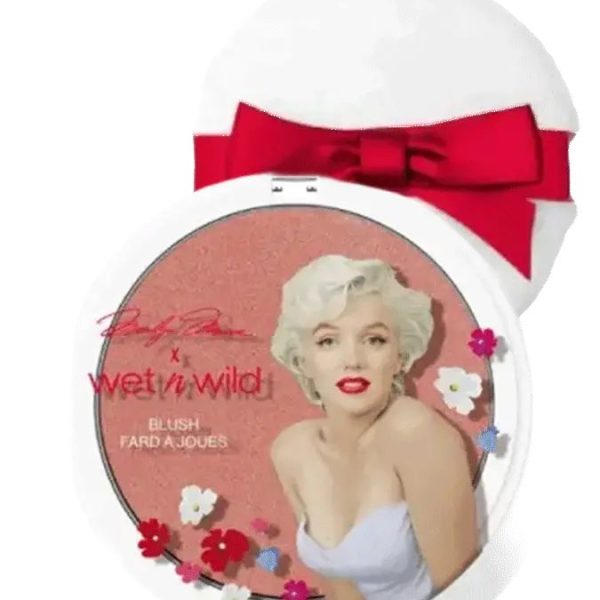 WET N WILD KIT BLUSH + SPONGE MARILYN MORNO (ROSE)