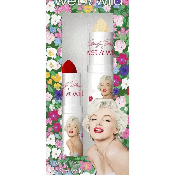 WET N WILD KIT LIPSTICK + LIP BALM MARILYN MONROE