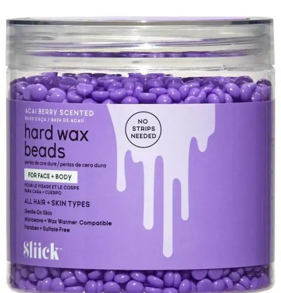 SALON PERFECT HAIR REMOVAL HARD WAX BEADS ACAI BERRY 226 G