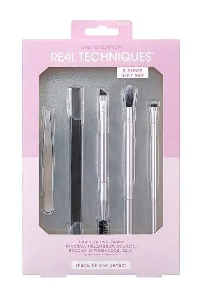 REAL TECHNIQUES MAKEUP BRUSH SHAPE FILL & PERFECT 5PCS