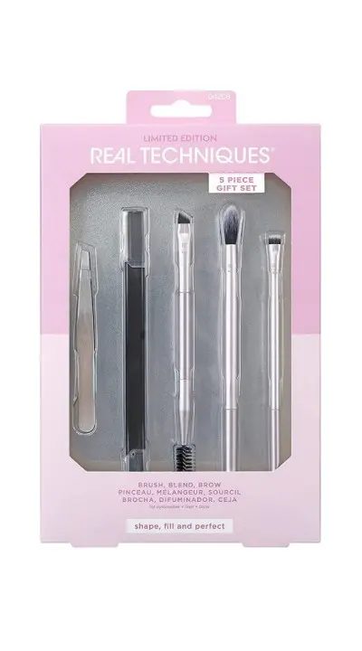 REAL TECHNIQUES MAKEUP BRUSH SHAPE FILL & PERFECT 5PCS