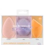 REAL TECHNIQUES MAKEUP SPONGE GLOW RADIANCE 3PCS 4244M