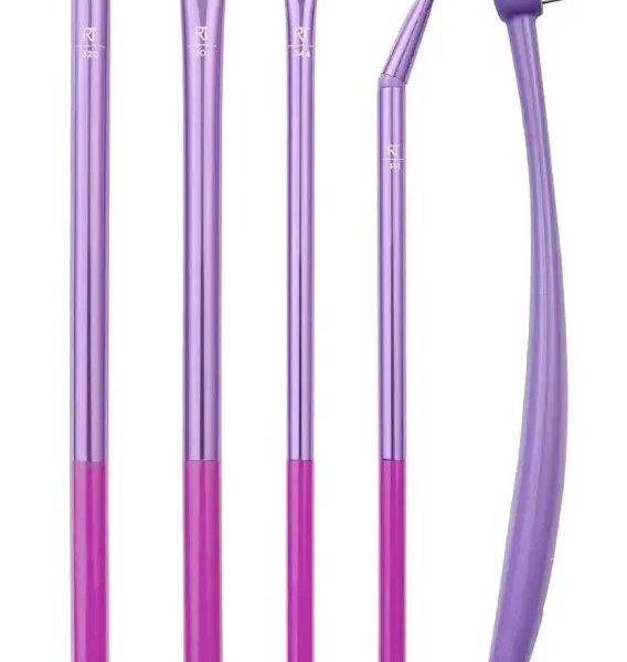 REAL TECHNIQUES MAKEUP BRUSH EYE LOVE DRAMA 5PCS