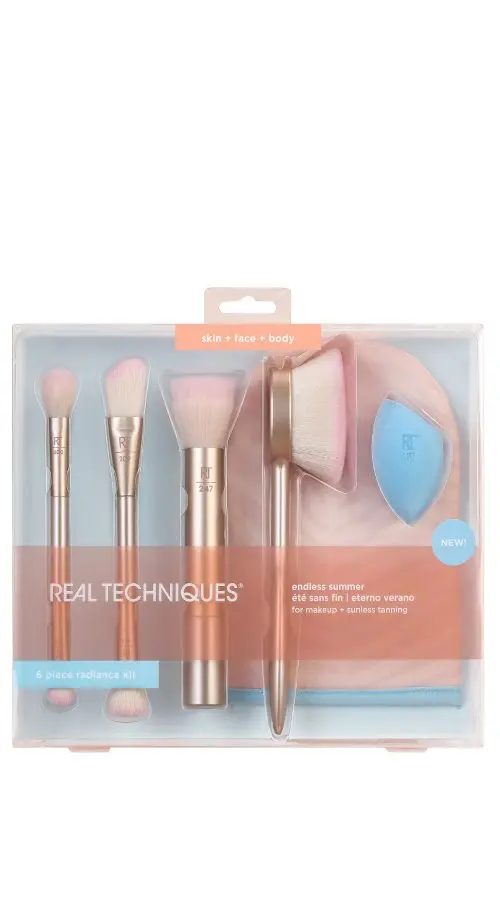 REAL TECHNIQUES MAKEUP BRUSH ENDLESS SUMMER 5PCS 4267