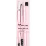 REAL TECHNIQUES MAKEUP BRUSH BROW STYLING 3PCS 0062