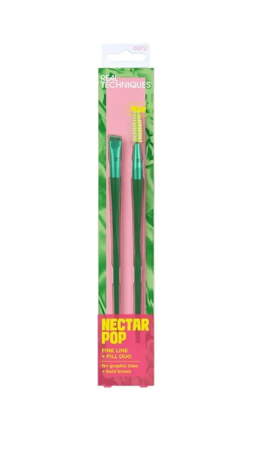 REAL TECHNIQUES MAKEUP BRUSH NECTOR LINE 2PCS 0072
