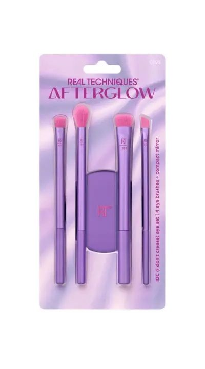 REAL TECHNIQUES MAKEUP BRUSH AFTER GLOW 5PCS REAL TECHNIQUES MAKEUP BRUSH AFTER GLOW 5PCS