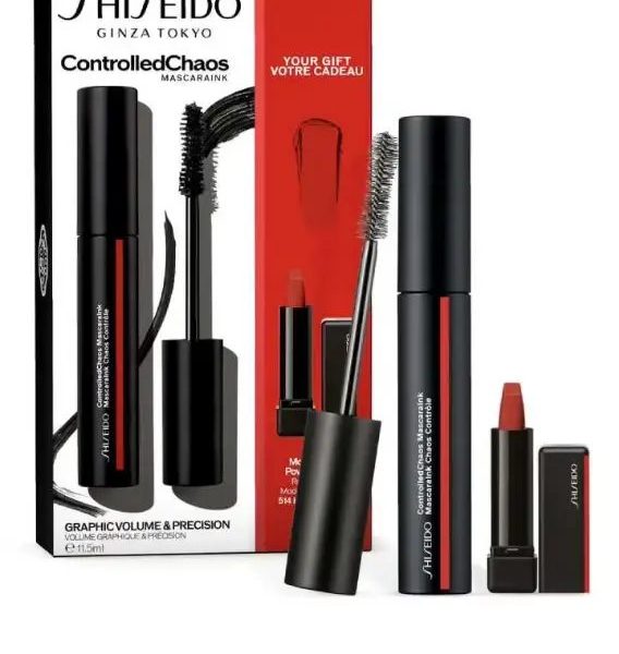 SHISEIDO MAKEUP SET CONTROLLEDCHAOS 2PCS