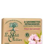 LE PETIT OLIVIER SOAP FLEUR DE CERISIER 2*100 G 2PCS