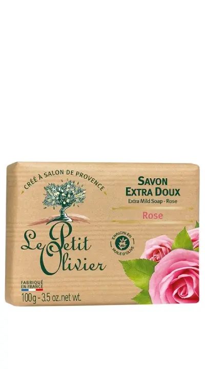 LE PETIT OLIVIER SOAP ROSE 100 G