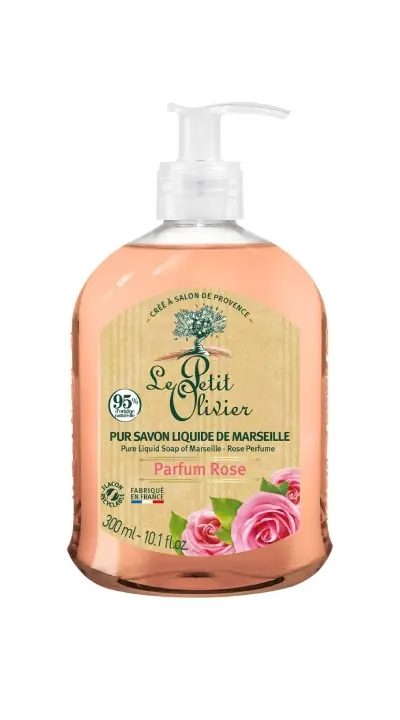 LE PETIT OLIVIER SOAP LIQUID PARFUM ROSE 300 ML LE PETIT OLIVIER SOAP LIQUID PARFUM ROSE 300 ML