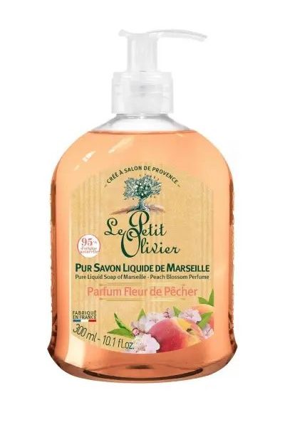 LE PETIT OLIVIER SOAP LIQUID PARFUM FLEUR DE PECHER 300 ML