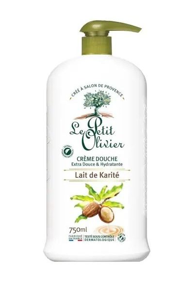 LE PETIT OLIVIER BODY WASH CREAM LAIT DE KARITE 750 ML