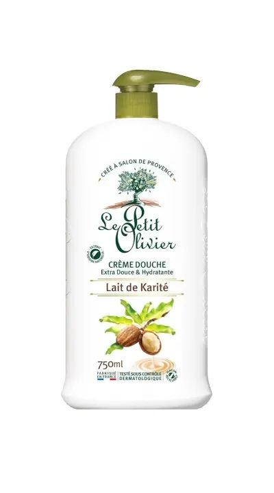 LE PETIT OLIVIER BODY WASH CREAM LAIT DE KARITE 750 ML LE PETIT OLIVIER BODY WASH CREAM LAIT DE KARITE 750 ML
