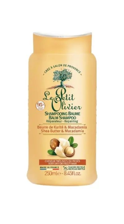 LE PETIT OLIVIER SHAMPOO SHEA BUTTER & MACADAMIA 250 ML LE PETIT OLIVIER SHAMPOO SHEA BUTTER & MACADAMIA 250 ML