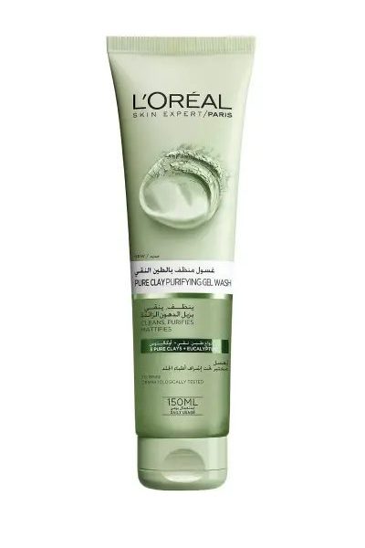 LOREAL FACE WASH GEL PURE CLAYPURFYING 150 ML