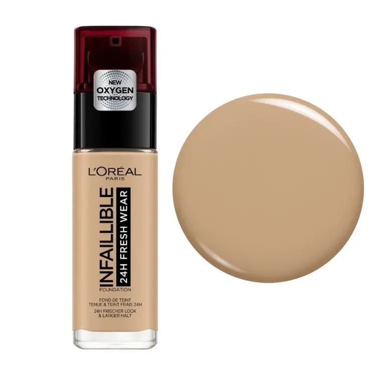 LOREAL FOUNDATION INFALLIBLE 24H FRESH WEAR 140 Golden Beige LOREAL FOUNDATION INFALLIBLE 24H FRESH WEAR 140 Golden Beige