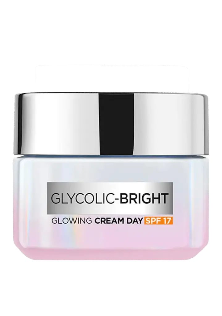 LOREAL DAY CREAM CLYCOLIC-BRIGHT GLOWING + 17SPF 50 ML LOREAL DAY CREAM CLYCOLIC-BRIGHT GLOWING + 17SPF 50 ML